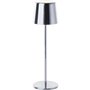 Lampe a poser d'extérieur - BRILLIANT - XAANA - Rechargeable - Chrome - LED - 2W - 160lm - CCT - DIM - USB - IP44