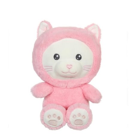 Peluche Chat Hoody Pets - GIPSY TOYS - Rose