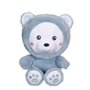 Peluche Ours Hoody Pets - GIPSY TOYS - Bleu