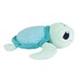 Ma Petite Carapace Peluche Tortue Lumineuse Naturelle +/- 25 cm - JEMINI - Chargeable a la lumiere, fonctionne sans pile