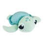 Ma Petite Carapace Peluche Tortue Lumineuse Naturelle +/- 25 cm - JEMINI - Chargeable a la lumiere, fonctionne sans pile