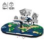 LEGO Family 41838 Souvenirs de Voyages - Carte du Monde - Cadeau pour les Voyageurs