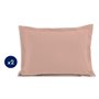 Lot de 2 taies d'oreiller - LOVELY HOME - LH71619 - 50 x 70 cm - Rose