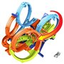 Hot Wheels-Coffret Ultra Crash Looping-Propulseur et voiture HXR70