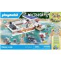 PLAYMOBIL - 71623 - Bateau de surveillance