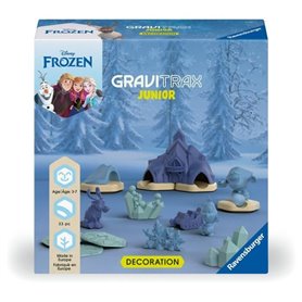 Ravensburger-Gravitrax Junior Set d'extension La Reine des Neiges-33 pieces-Circuit de billes a construire-Des 3 ans-23861