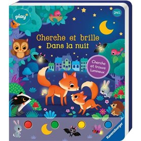 Ravensburger - Play + - Livre Cherche et brille - Dans la nuit   - 13099025