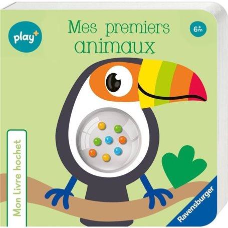 Ravensburger - Play + - Mon livre hochet Mes premiers animaux - 13099029