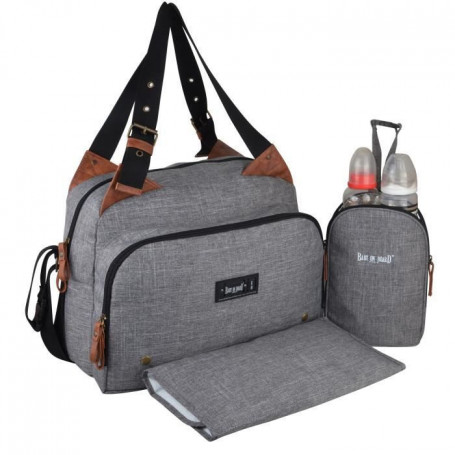 Baby on board- sac à langer - sac titou Gris chiné 89,99 €