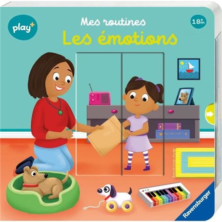 Ravensburger - Play + - Livre Mes routines Les émotions - 13099031