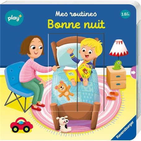 Ravensburger - Play + - Livre Mes routines Bonne nuit  - 13099032