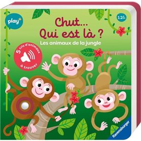 Ravensburger - Play + - Mon 1er livre sonore Cherche et trouve - Chut qui est la ? Les animaux sauvages - 13099033