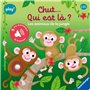 Ravensburger - Play + - Mon 1er livre sonore Cherche et trouve - Chut qui est la ? Les animaux sauvages - 13099033