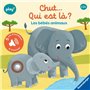 Ravensburger - Play + - Mon 1er livre sonore Cherche et trouve - Chut qui est la ? Les bébés animaux - 13099034