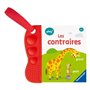 Ravensburger - Play + - Livre Flip & pop - Les contraires- 13099038 (Mon premier livre de dentition)