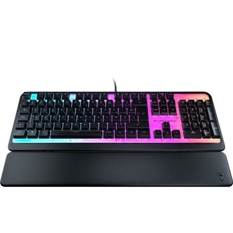 Clavier de jeu - Turtle Beach Magma - Membrane RGB - Noir