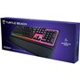 Clavier de jeu - Turtle Beach Magma - Membrane RGB - Noir, touches silencieuses, AIMO RGB