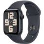 Apple Watch SE GPS - 40mm - Boîtier Midnight Aluminium - Bracelet Midnight Sport Band - M/L