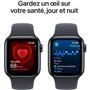 Apple Watch SE GPS - 40mm - Boîtier Midnight Aluminium - Bracelet Midnight Sport Band - M/L