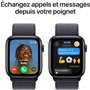 Apple Watch SE GPS - 44mm - Boîtier Midnight Aluminium - Bracelet Ink Sport Loop