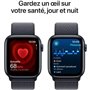 Apple Watch SE GPS - 44mm - Boîtier Midnight Aluminium - Bracelet Ink Sport Loop