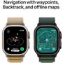 Apple Watch Ultra 2 GPS + Cellular - 49mm - Boîtier Black Titanium - Bracelet Black Trail Loop - S/M