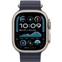 Apple Watch Ultra 2 GPS + Cellular - 49mm - Boîtier Natural Titanium - Bracelet Navy Ocean Band