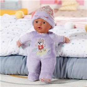 Baby Born - Sleepy - Poupée douce avec hochet intégré - Violet - 30cm - Des 3 ans