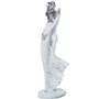 Figurine Décorative Alexandra House Living Blanc Argenté Acrylique Plastique Mélamine 9 x 8 x 30 cm