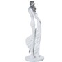 Figurine Décorative Alexandra House Living Blanc Argenté Acrylique Plastique Mélamine 9 x 8 x 30 cm