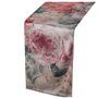 Chemin de Table Alexandra House Living Rose Textile 180 x 30 cm Velours Floral