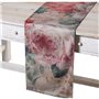 Chemin de Table Alexandra House Living Rose Textile 180 x 30 cm Velours Floral