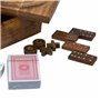 Set de jeux traditionnels Alexandra House Living Marron 23 x 5 x 23 cm 5 en 1