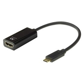 Adaptateur USB-C vers HDMI Ewent EW9823 Noir 15 cm 4K Ultra HD (1 Unité)