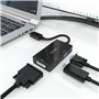 Adaptateur DisplayPort vers VGA / HDMI / DVI-D Aisens A125-0861 Noir