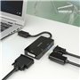 Adaptateur DisplayPort vers VGA / HDMI / DVI-D Aisens A125-0861 Noir