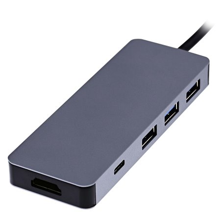 Hub USB TNB iClick Gris