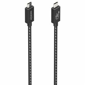 Câble USB-C vers USB-C Aisens A156-0866 Noir 50 cm