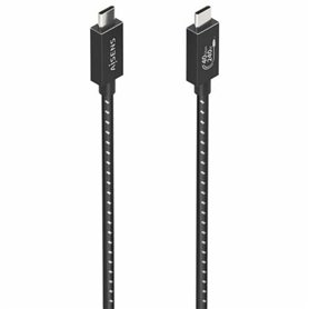 Câble USB-C vers USB-C Aisens A156-0868 Noir 1