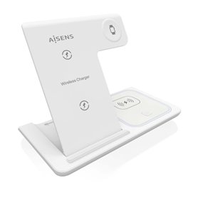 Chargeur sans fil Aisens ASCH-15W3WC044-W Blanc 3-en-1