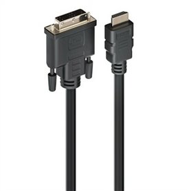 Ewent EC1350 câble vidéo et adaptateur 2 m HDMI Type A (Standard) DVI-D Noir