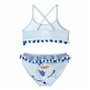 Bas de Bikini Pour Filles Frozen Bleu Bleu clair