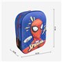 Cartable Spider-Man Bleu 8 X 32 X 26 CM