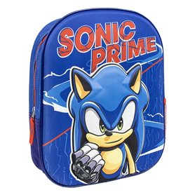 Cartable Sonic Bleu 25 x 10 x 31 cm