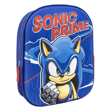 Cartable Sonic Bleu 25 x 10 x 31 cm