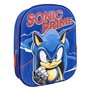 Cartable Sonic Bleu 25 x 10 x 31 cm