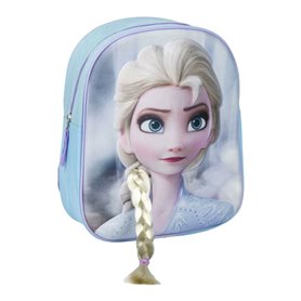 Cartable Frozen Bleu clair 22 x 27 x 1 cm