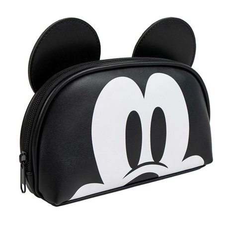 Nécessaire de Voyage Mickey Mouse Noir 100 % Polyuréthane 23 x 10