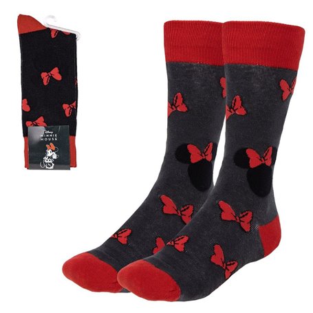 Chaussettes Minnie Mouse Noir (36-43)