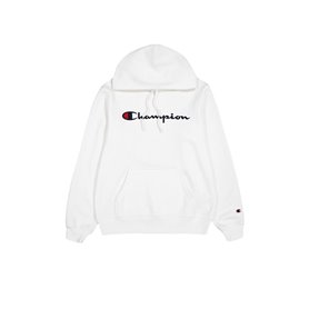 Sweat à capuche homme Champion HOODED SWEATSHIRT 220253 WHT Blanc